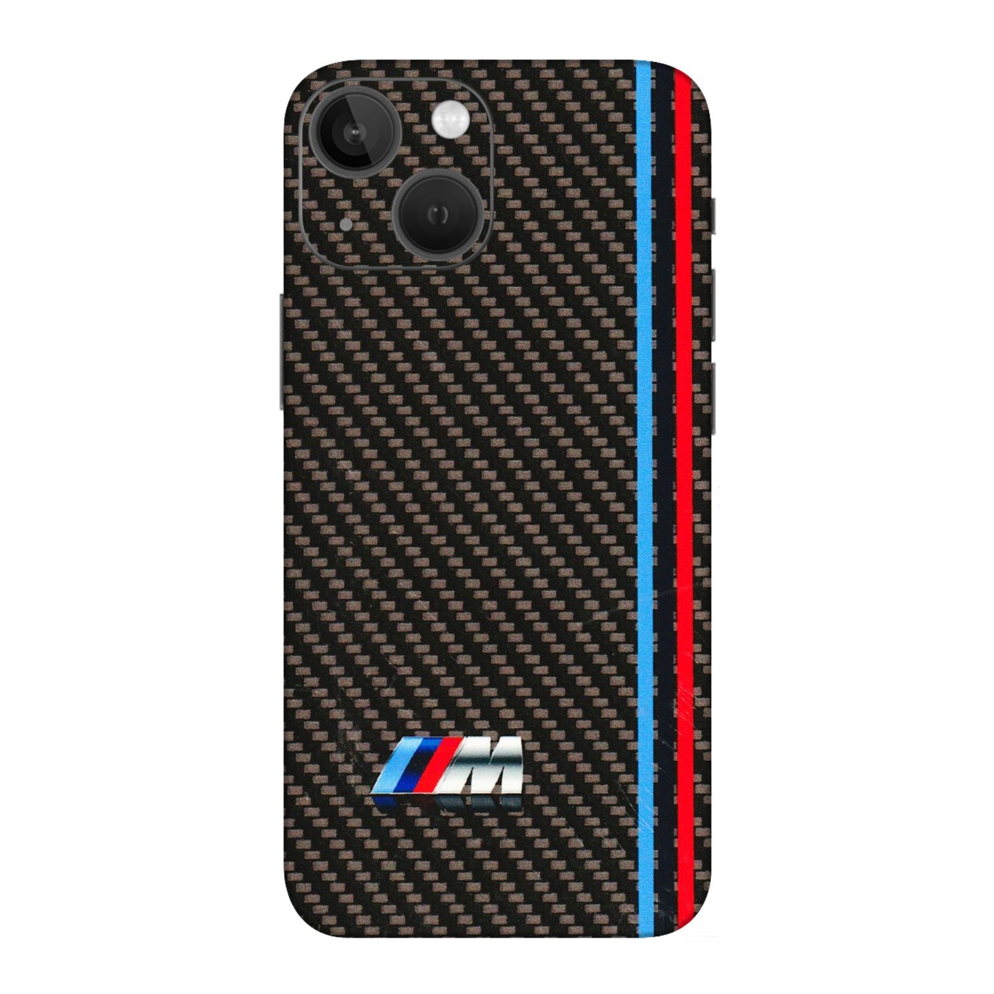 Apple iPhone Skins (All Models) - BM Carbon Fiber Feels - 3D Embossed Finish (L-38) iPhone 13 Mini