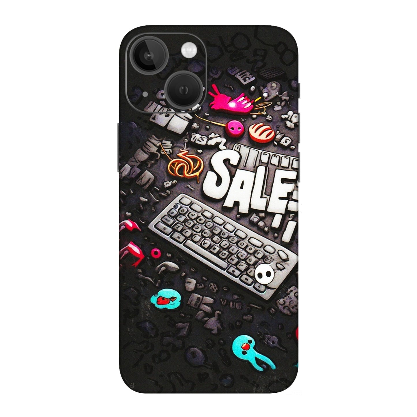 Apple iPhone Skins (All Models) - Gadgets Sale - 3D Embossed Finish (L-50) iPhone 13 Mini
