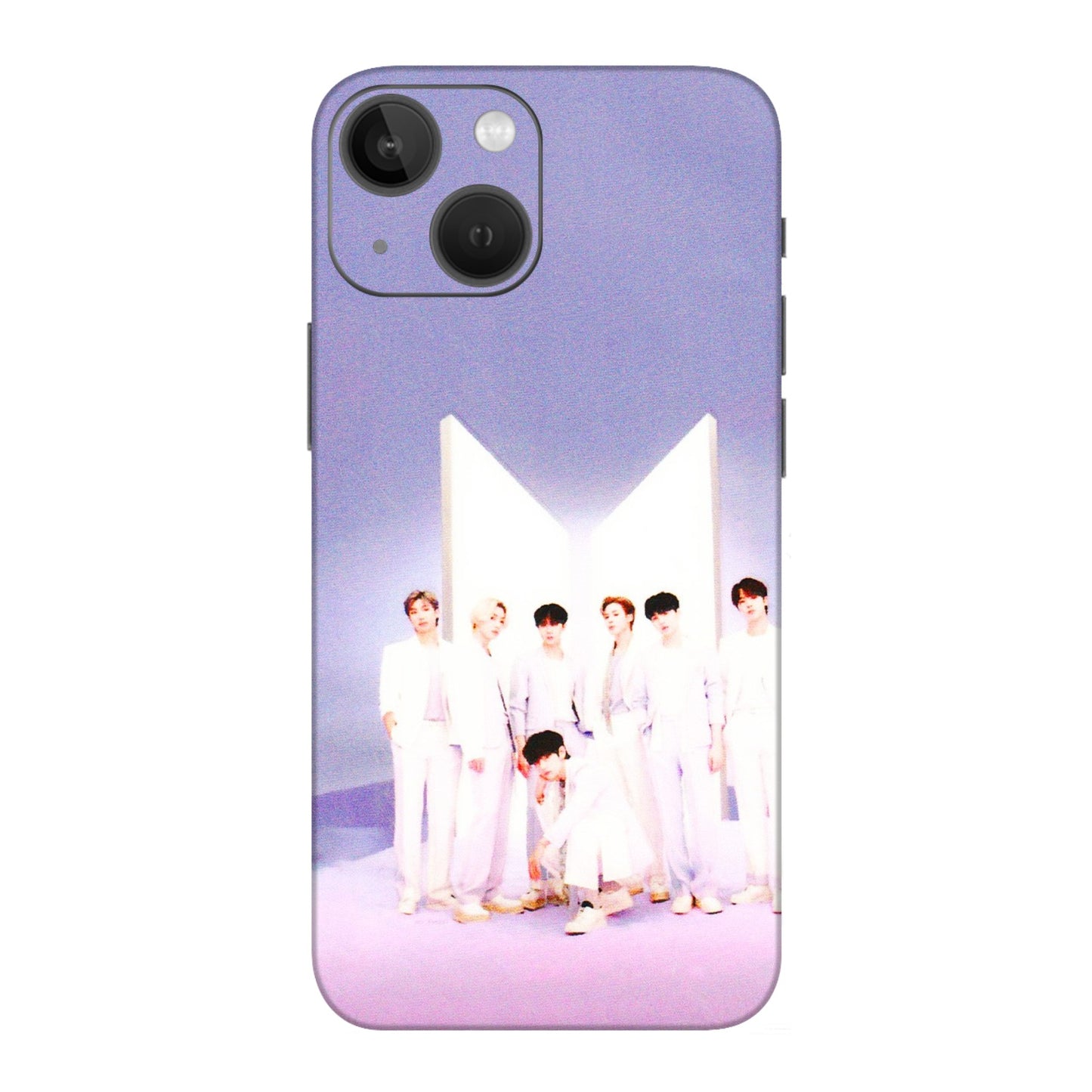 Apple iPhone Skins (All Models) - BTS - 3D Embossed Finish (L-94) iPhone 13 Mini