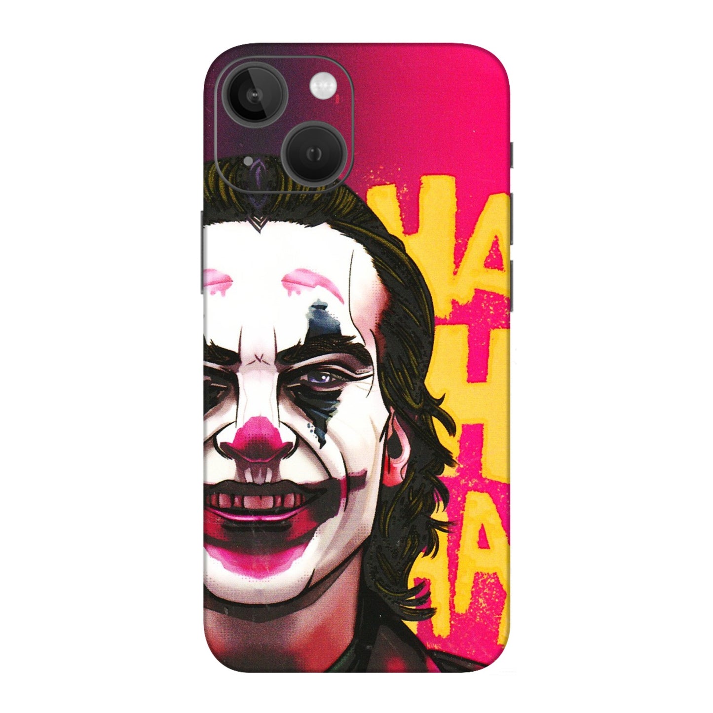 Apple iPhone Skins (All Models) - Joker Evil Laugh - 3D Embossed Finish (L-97) iPhone 13 Mini