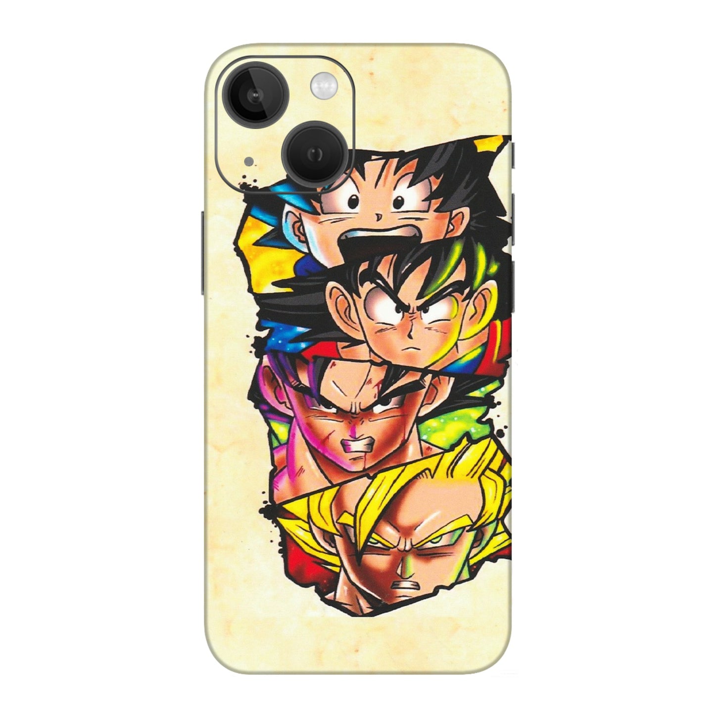 Apple iPhone Skins (All Models) - Angry Multi Anime - Matte Finish (M-113) iPhone 13 Mini