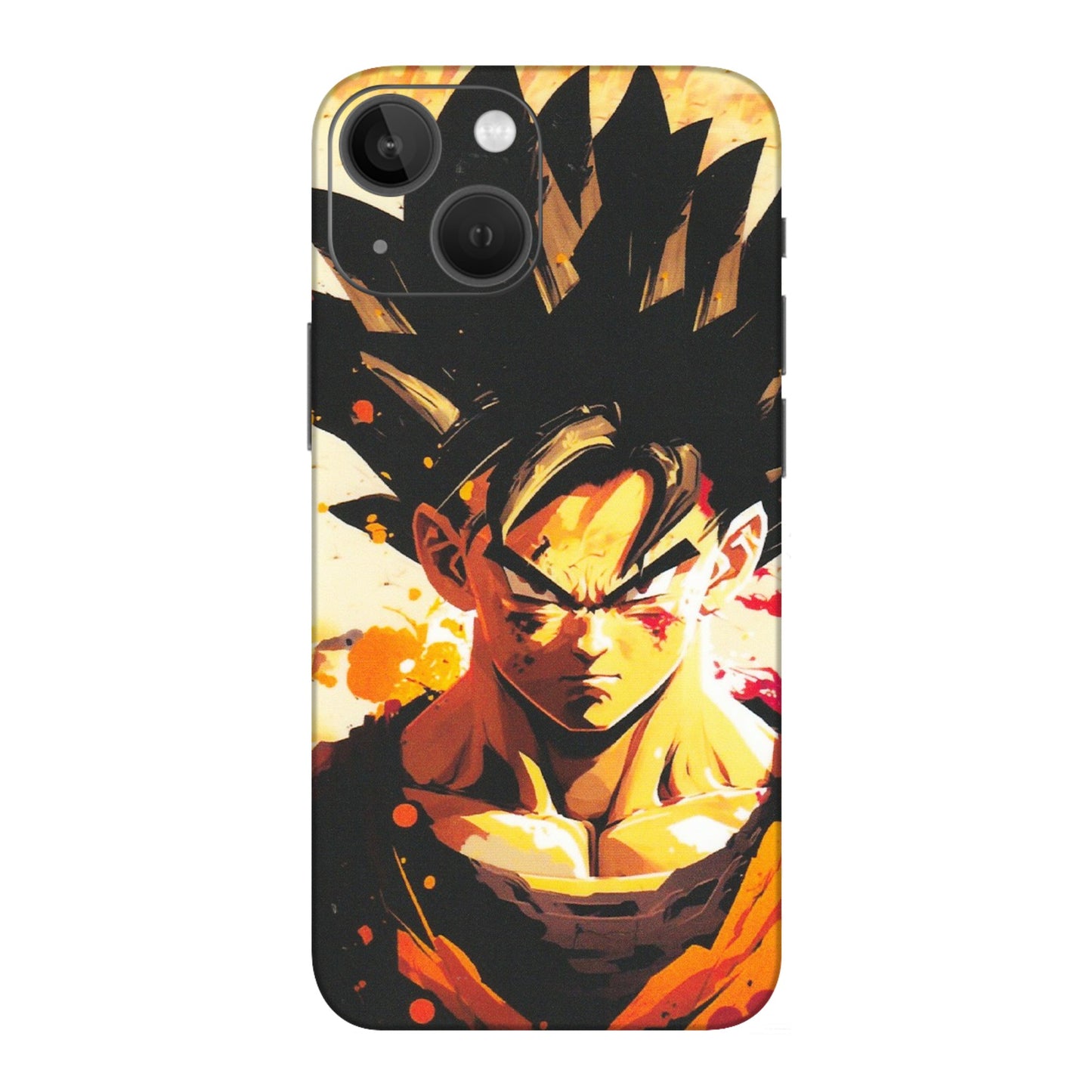 Apple iPhone Skins (All Models) - Angry Goku - Matte Finish (M-12) iPhone 13 Mini