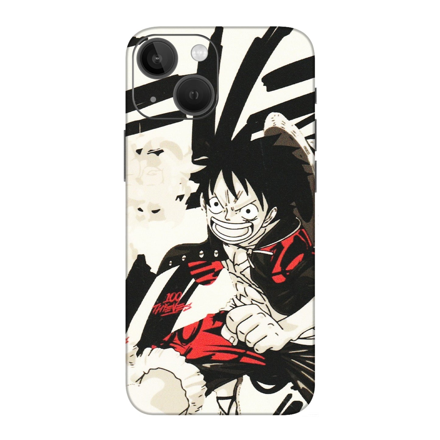 Apple iPhone Skins (All Models) - Monkey D.Luffy Manga Anime - Matte Finish (M-145) iPhone 13 Mini