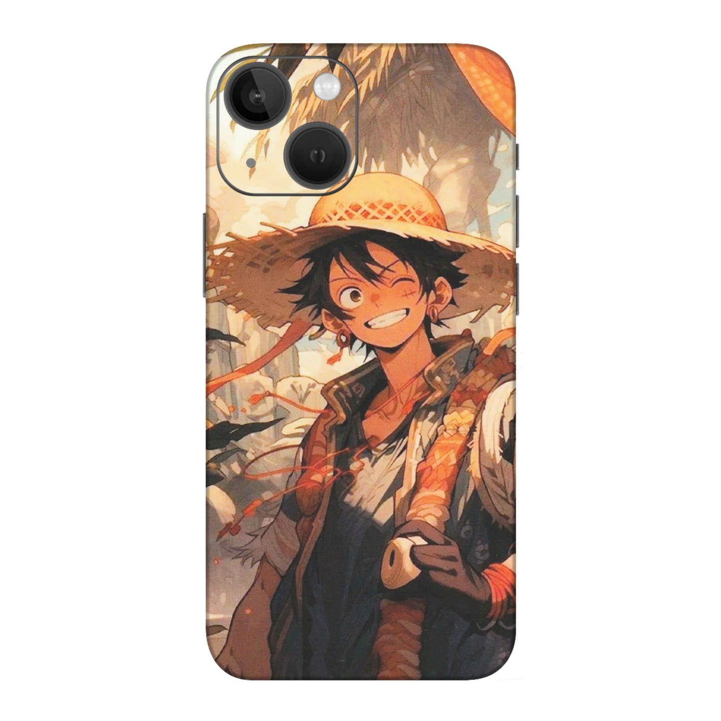 Apple iPhone Skins (All Models) - Anime Character Smile - Matte Finish (M-33) iPhone 13 Mini