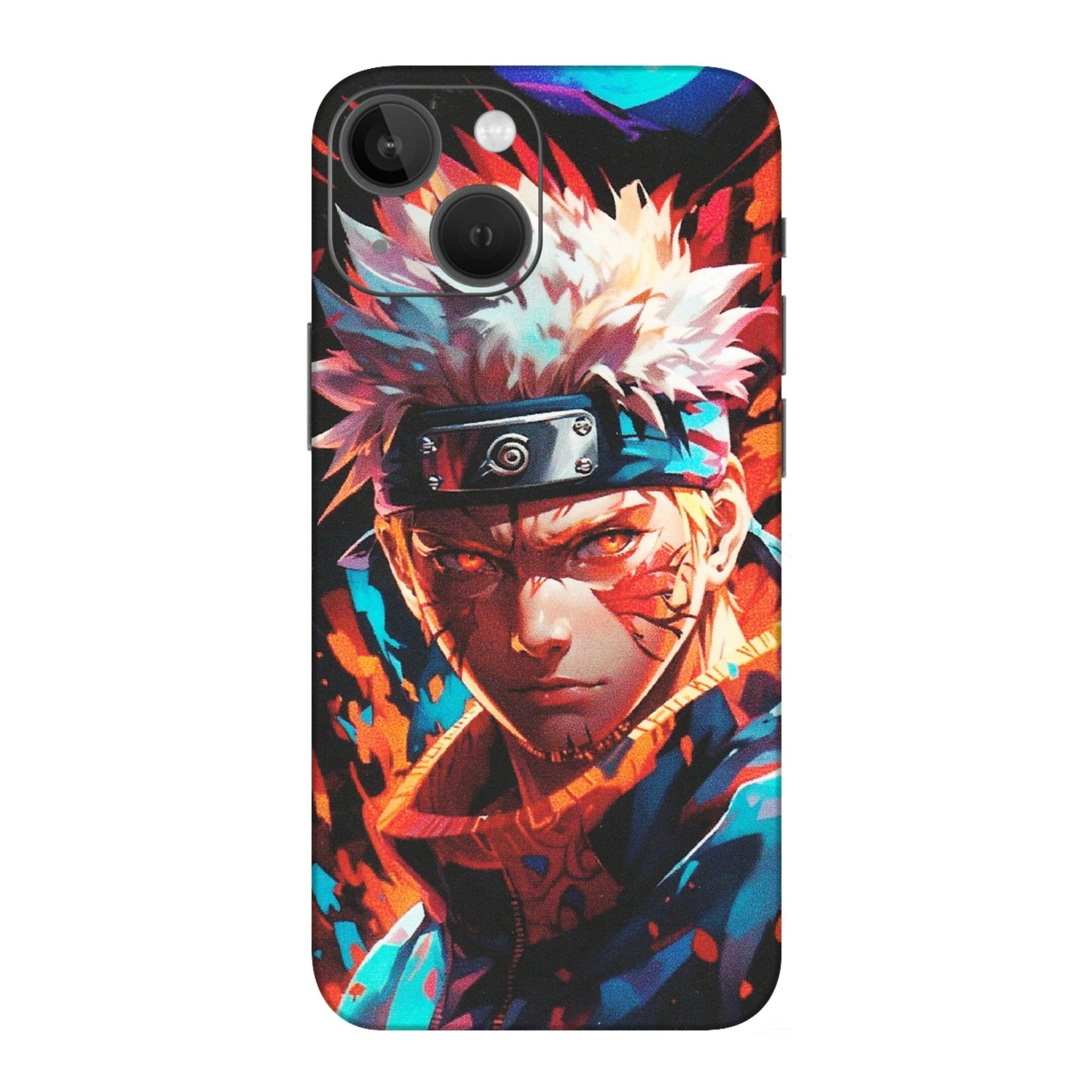 Apple iPhone Skins (All Models) - Anime Ferocious Character - Matte Finish (M-44) iPhone 13 Mini