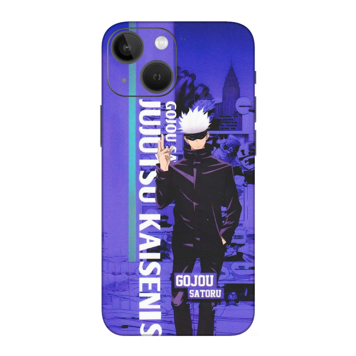 Apple iPhone Skins (All Models) - Jujutsu Kaisen Gojo - Matte Finish (M-05) iPhone 13 Mini