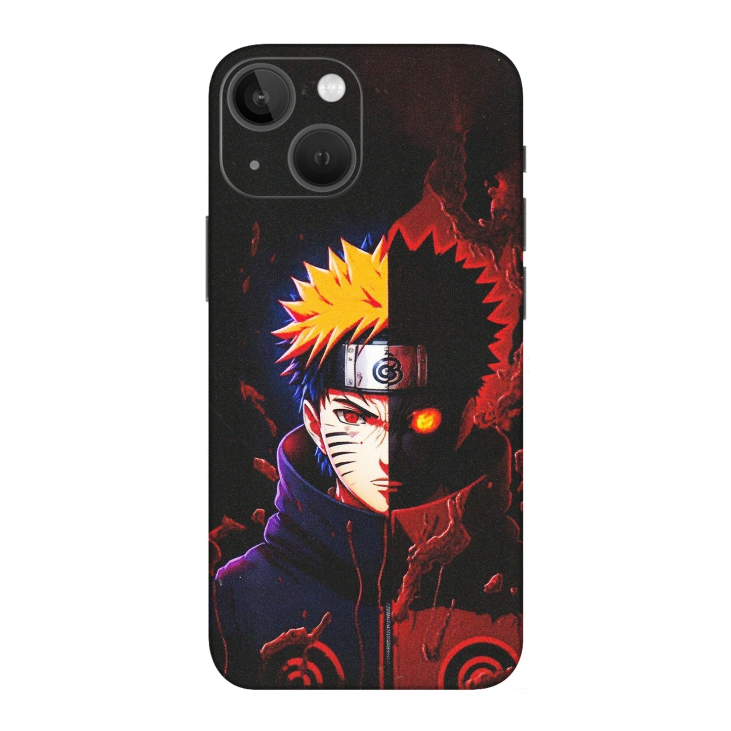 Apple iPhone Skins (All Models) - Naruto X Evil - Matte Finish (M-70) iPhone 13 Mini
