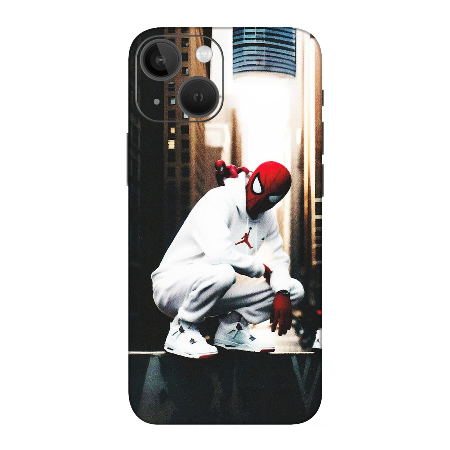 Apple iPhone Skins (All Models) - Sportsman Spider Man - Matte Finish (M-94) iPhone 13 Mini