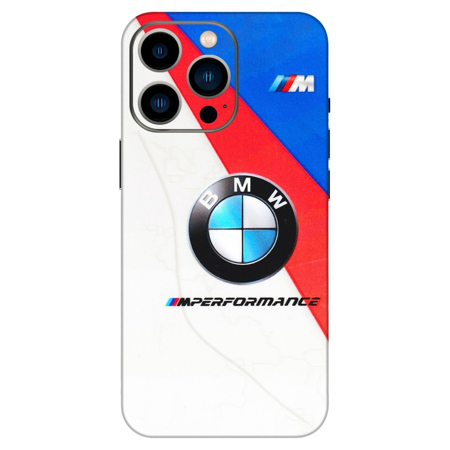 Apple iPhone Skins (All Models) - BM Performance Car Lover - 3D Embossed Finish (L-10) iPhone 13 Pro
