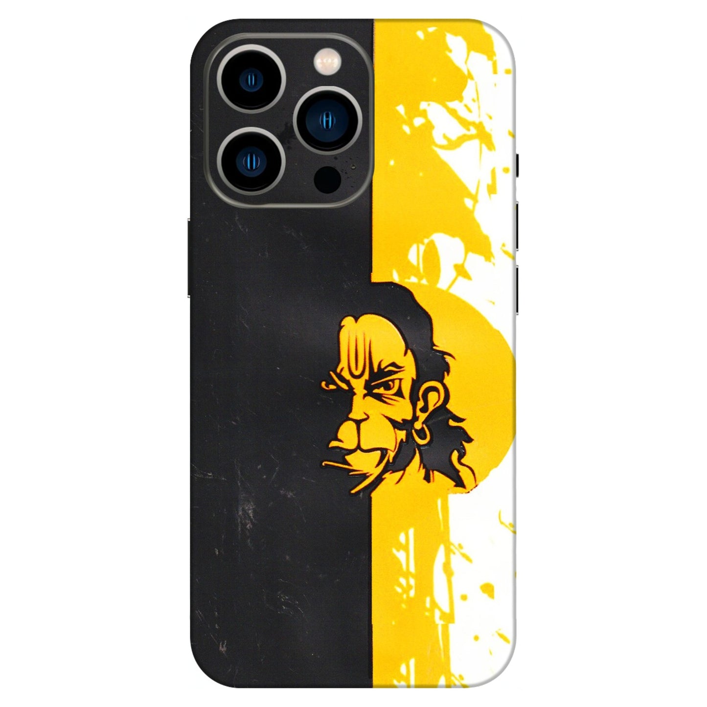 Apple iPhone Skins (All Models) - Bajrangbali - 3D Embossed Finish (L-151) iPhone 13 Pro