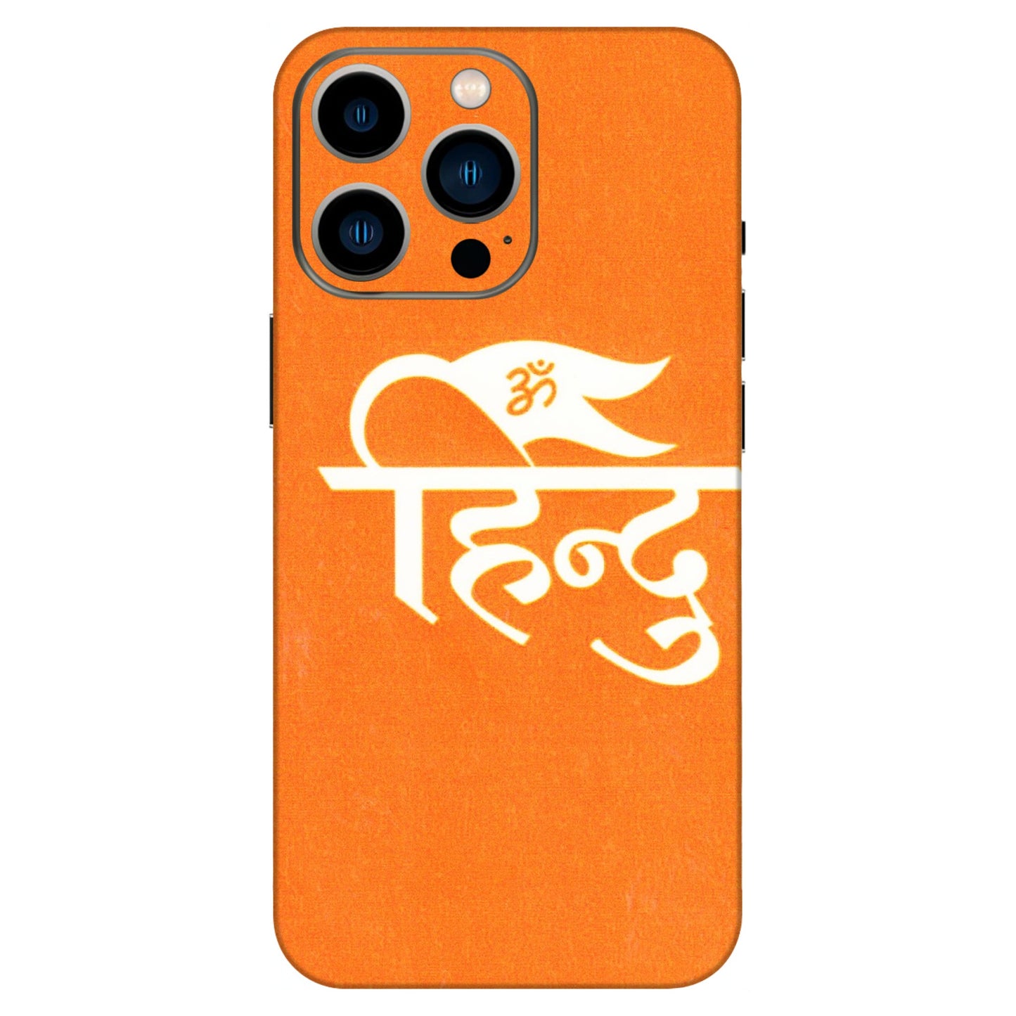 Apple iPhone Skins (All Models) - Hindu Kesari - 3D Embossed Finish (L-154) iPhone 13 Pro