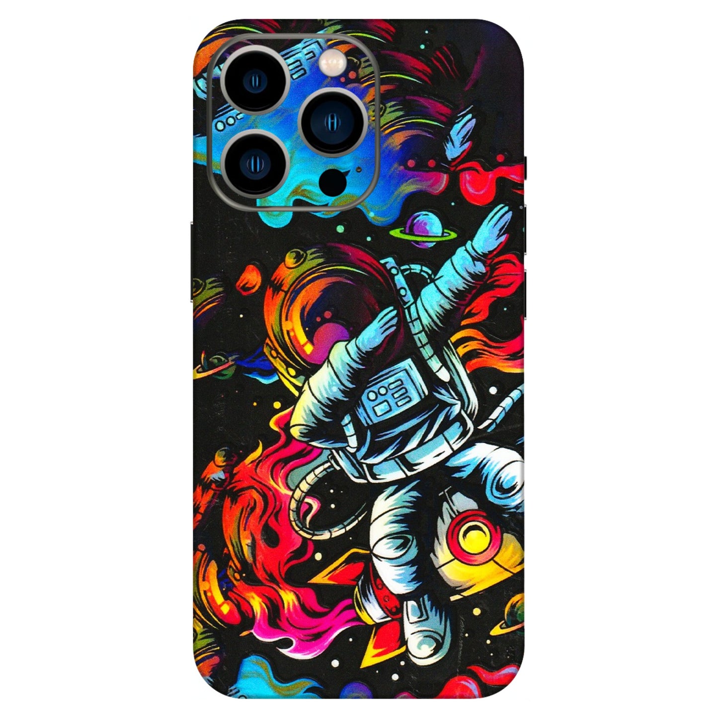 Apple iPhone Skins (All Models) - Astronaut Dope - 3D Embossed Finish (L-191) iPhone 13 Pro