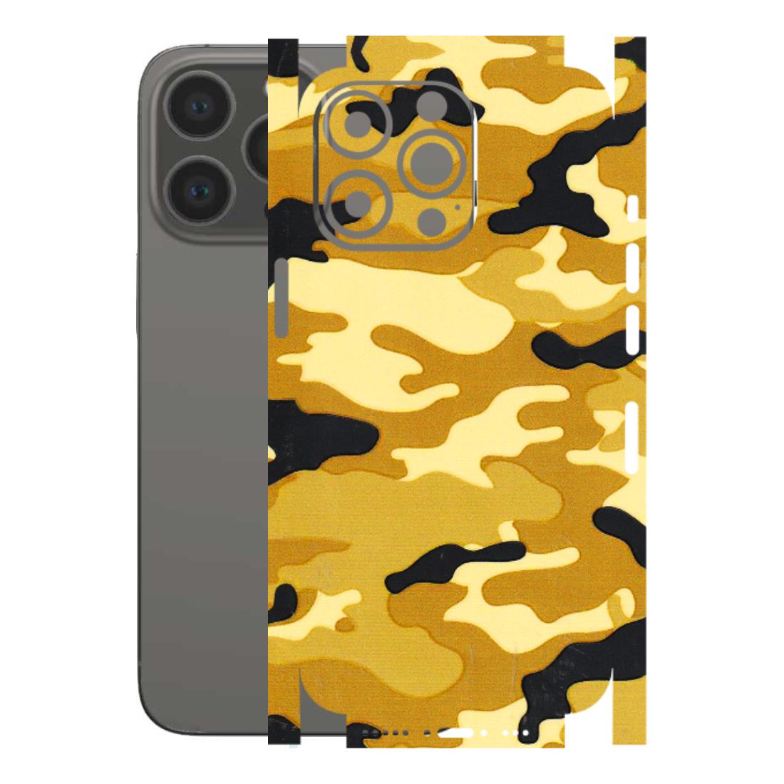 Apple iPhone Skins (All Models) - Indian Camo - 3D Embossed Finish (L-228) iPhone 13 Pro