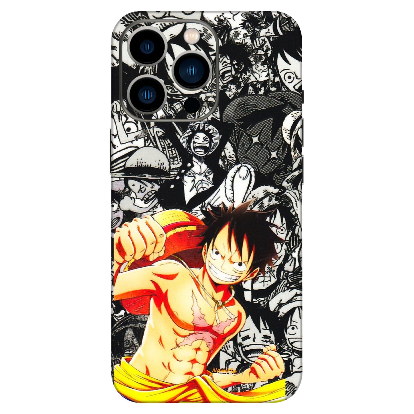 Apple iPhone Skins (All Models) - Anime Comics Games Doodles - 3D Embossed Finish (L-27) iPhone 13 Pro