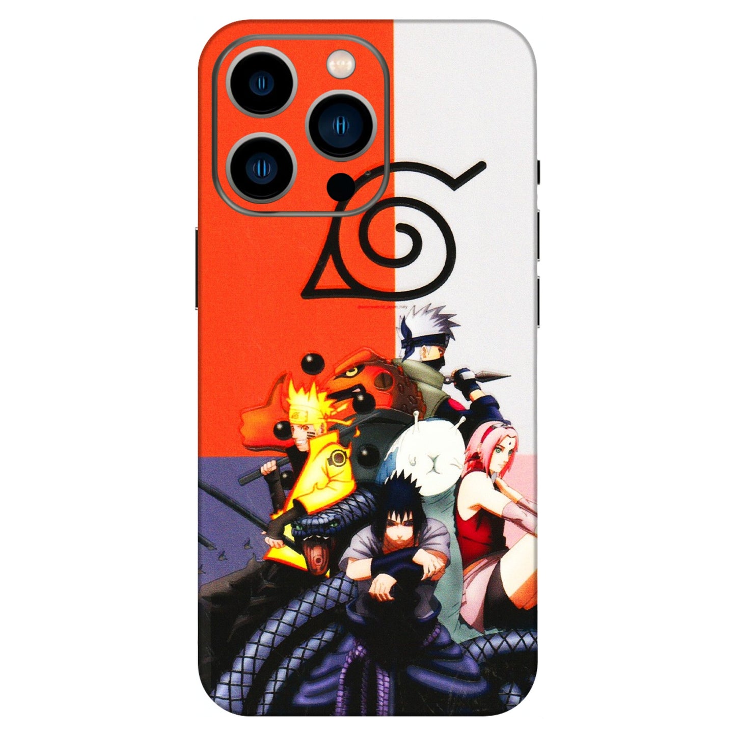 Apple iPhone Skins (All Models) - Naruto Final Fight - 3D Embossed Finish (L-33) iPhone 13 Pro