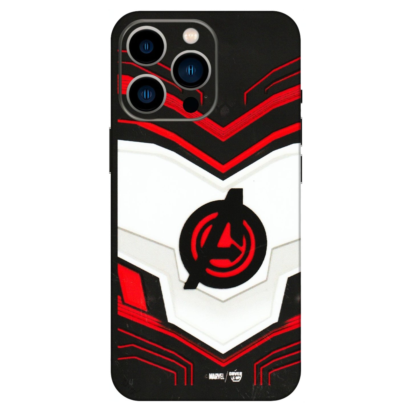 Apple iPhone Skins (All Models) - Avengers Logo - 3D Embossed Finish (L-55) iPhone 13 Pro