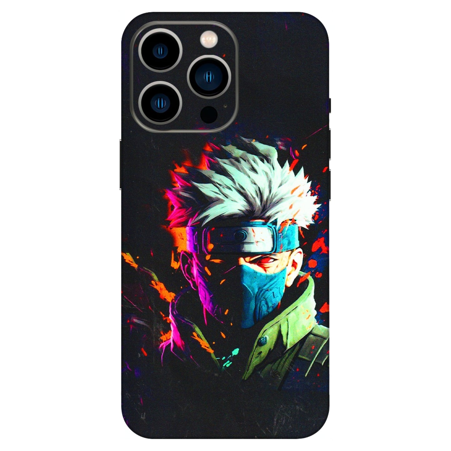 Apple iPhone Skins (All Models) - Anime Cool Character - 3D Embossed Finish (L-59) iPhone 13 Pro