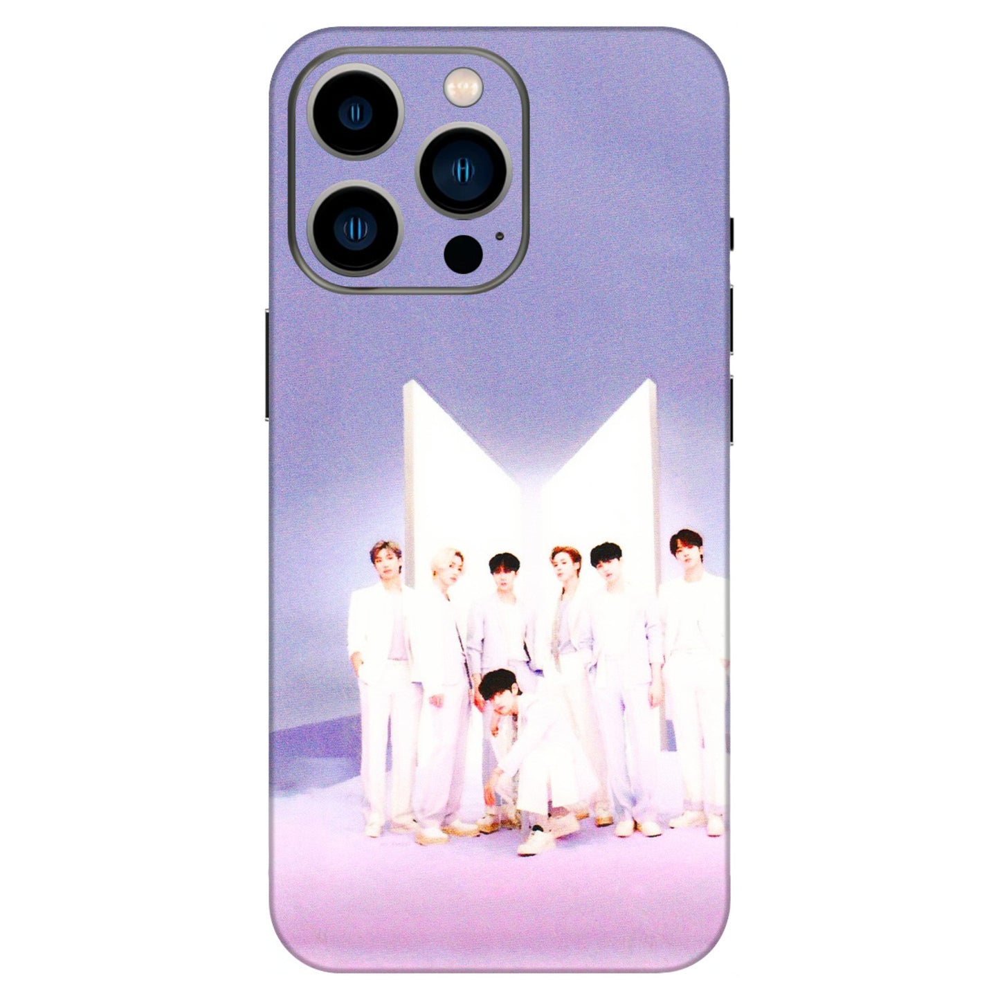 Apple iPhone Skins (All Models) - BTS - 3D Embossed Finish (L-94) iPhone 13 Pro