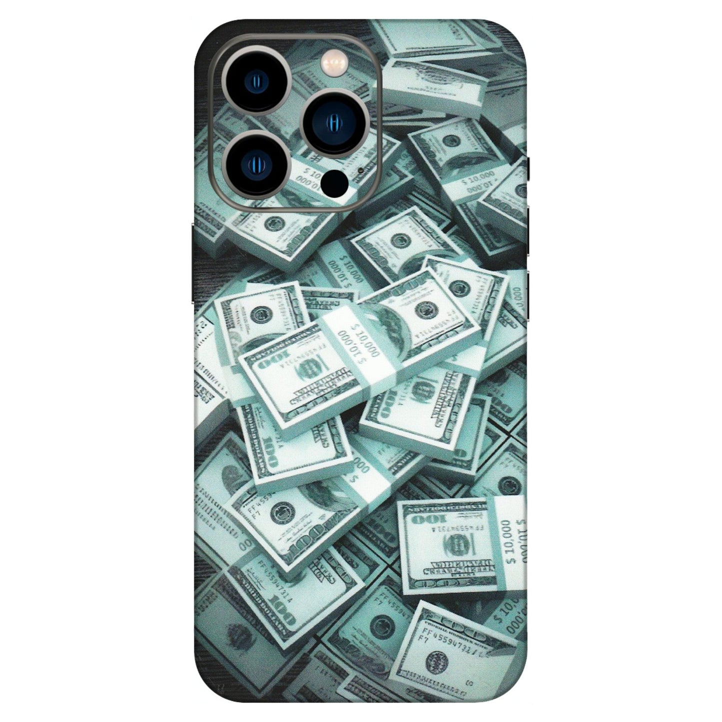 Apple iPhone Skins (All Models) - Hundred Dollar Bill - Matte Finish (M-162) iPhone 13 Pro