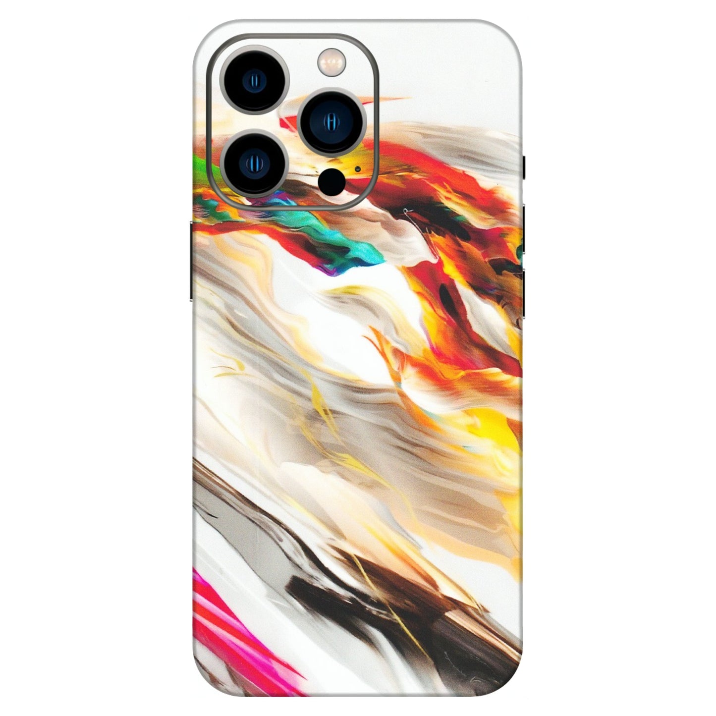 Apple iPhone Skins (All Models) - Acrylic Paint - Matte Finish (M-166) iPhone 13 Pro