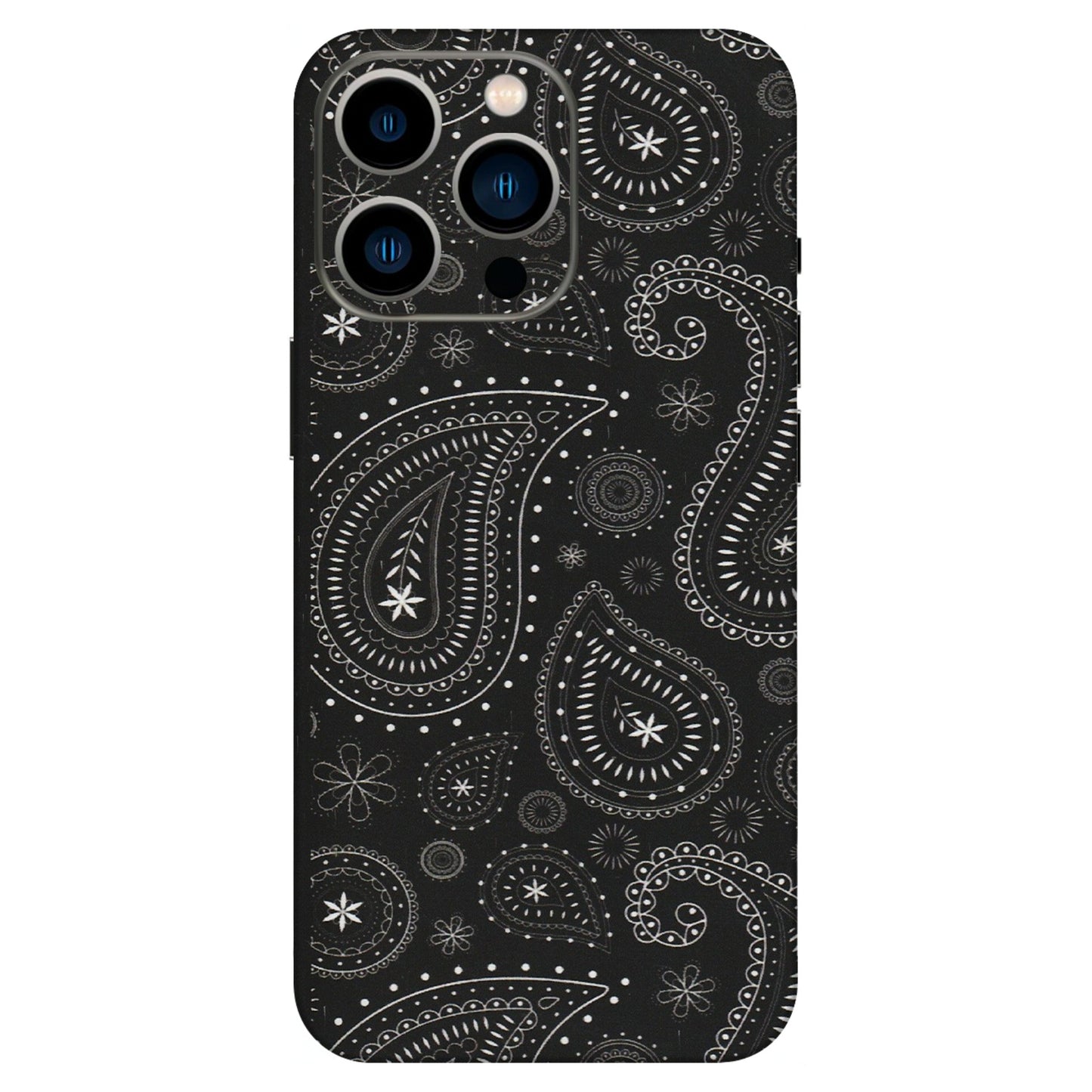 Apple iPhone Skins (All Models) - Black Sober Kerry - Matte Finish (M-37) iPhone 13 Pro