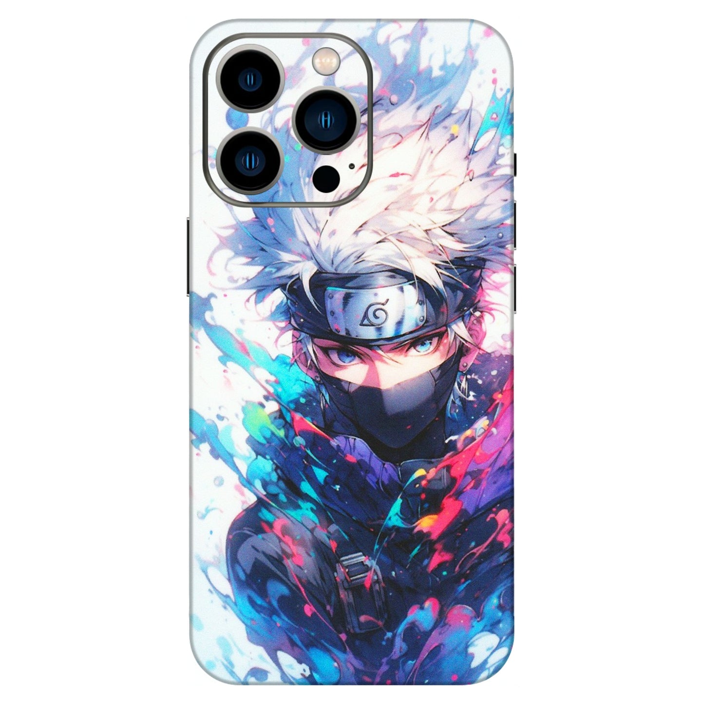 Apple iPhone Skins (All Models) - Naruto Face Mask - Matte Finish (M-03) iPhone 13 Pro