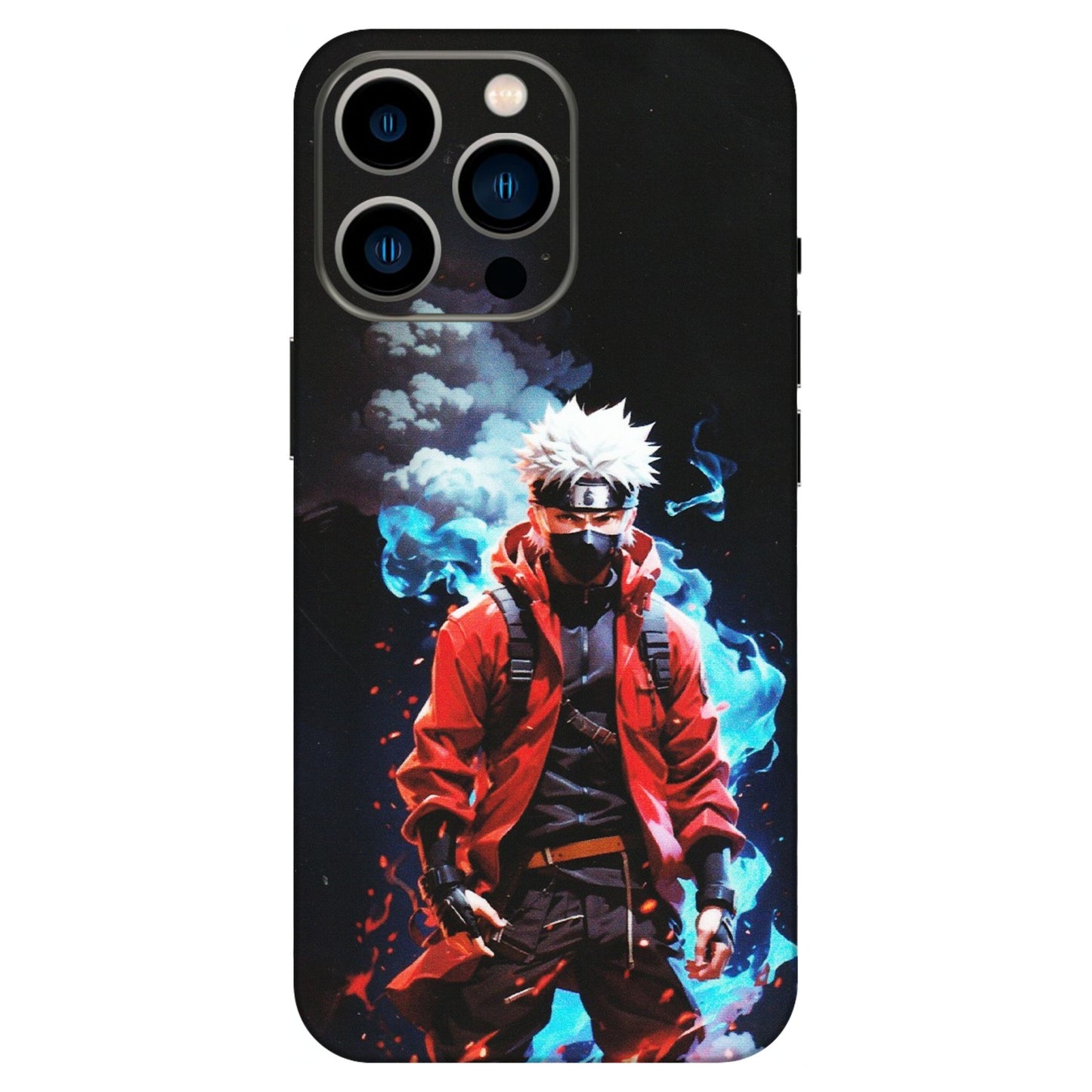 Apple iPhone Skins (All Models) - Kakashi Hatake Naruto - Matte Finish (M-60) iPhone 13 Pro