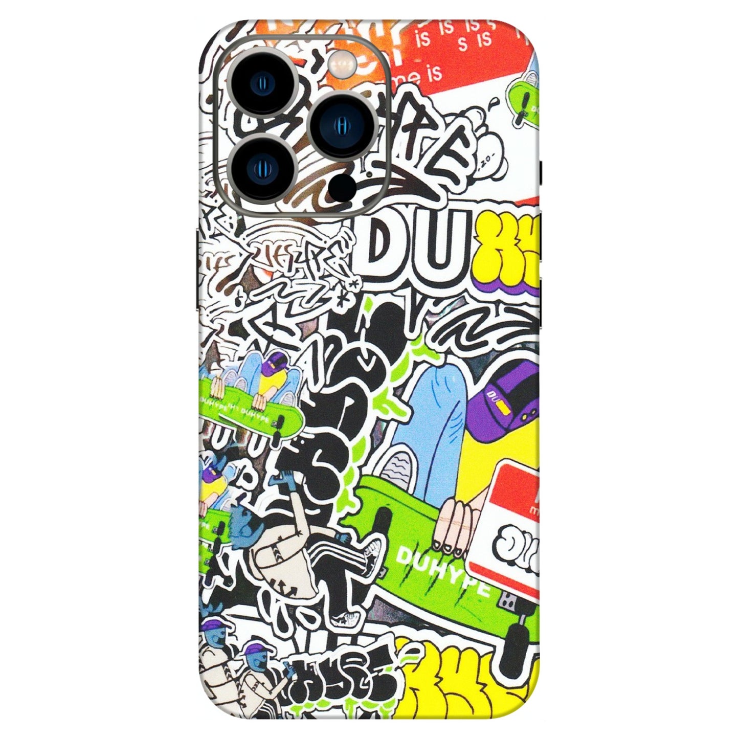 Apple iPhone Skins (All Models) - Dope Graffiti - Matte Finish (M-61) iPhone 13 Pro
