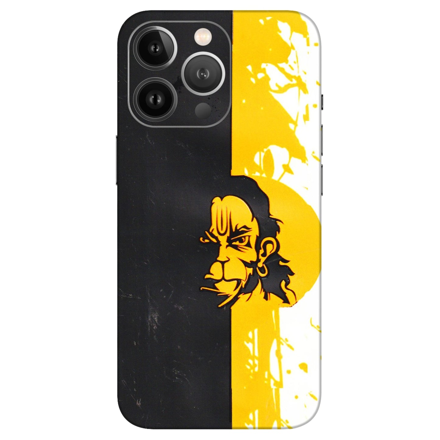 Apple iPhone Skins (All Models) - Bajrangbali - 3D Embossed Finish (L-151) iPhone 13 Pro Max
