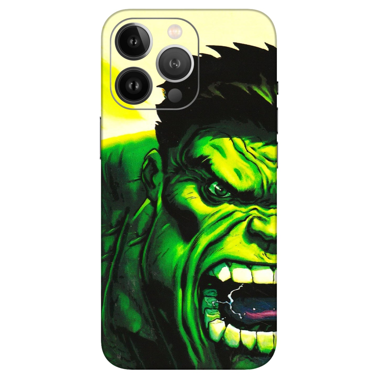 Apple iPhone Skins (All Models) - Hulk - 3D Embossed Finish (L-180) iPhone 13 Pro Max