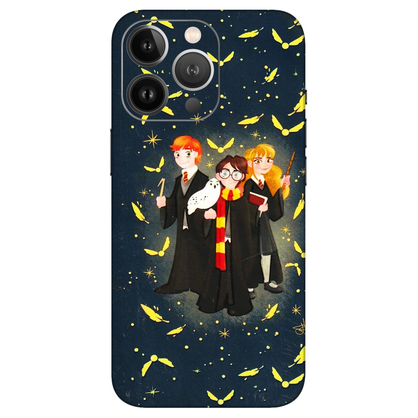 Apple iPhone Skins (All Models) - Harry Potter - 3D Embossed Finish (L-183) iPhone 13 Pro Max
