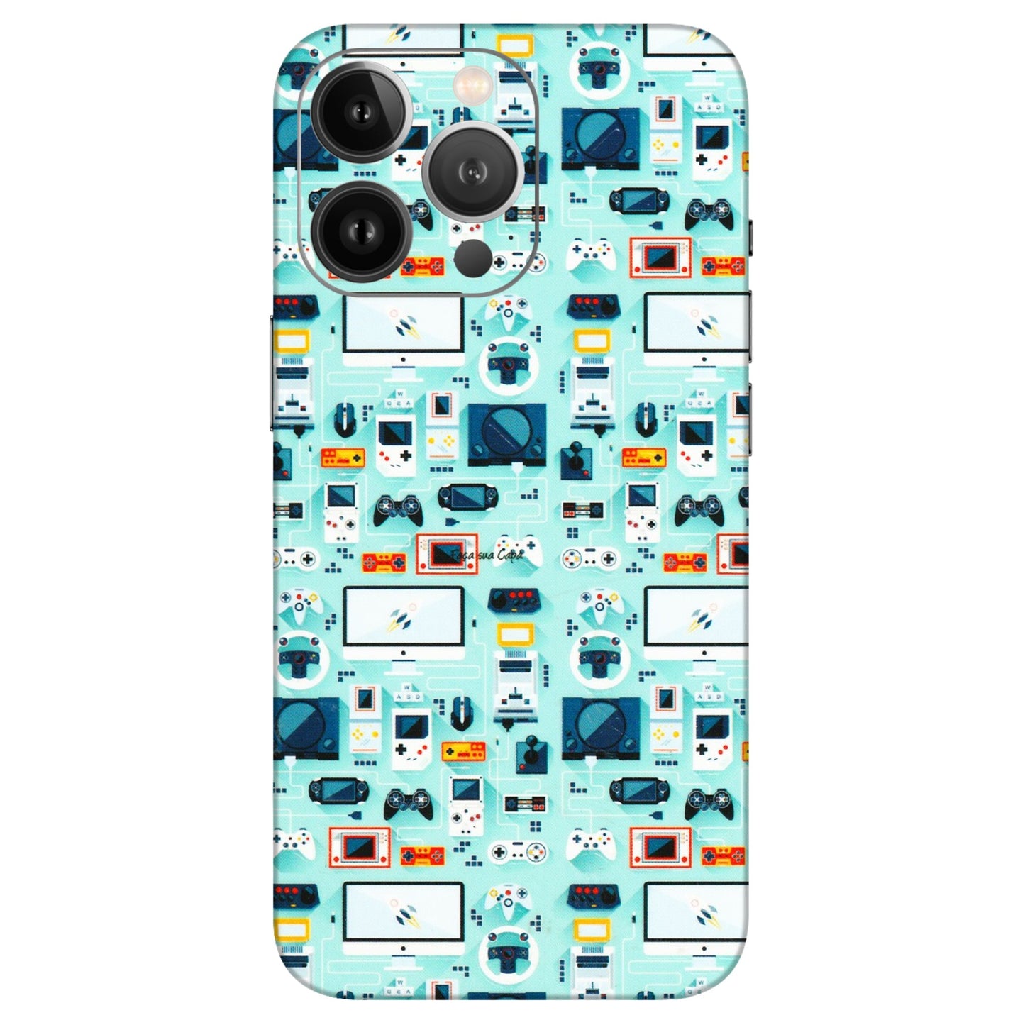 Apple iPhone Skins (All Models) - Gadgets Doodle - 3D Embossed Finish (L-184) iPhone 13 Pro Max