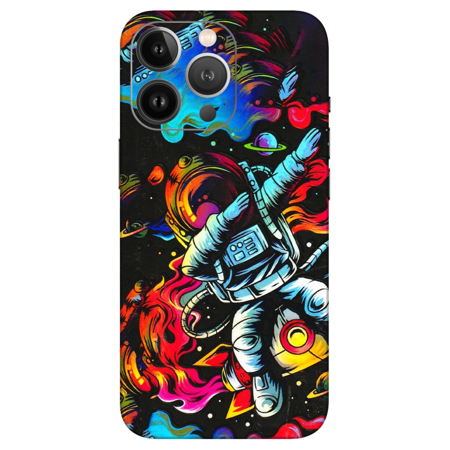 Apple iPhone Skins (All Models) - Astronaut Dope - 3D Embossed Finish (L-191) iPhone 13 Pro Max