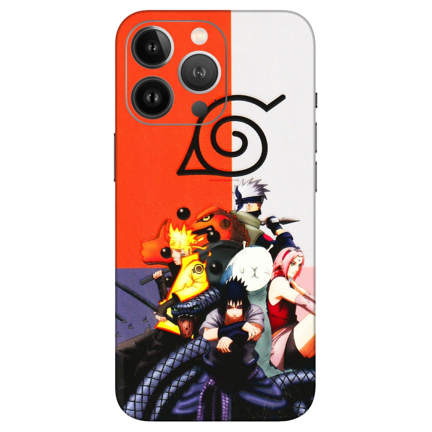 Apple iPhone Skins (All Models) - Naruto Final Fight - 3D Embossed Finish (L-33) iPhone 13 Pro Max