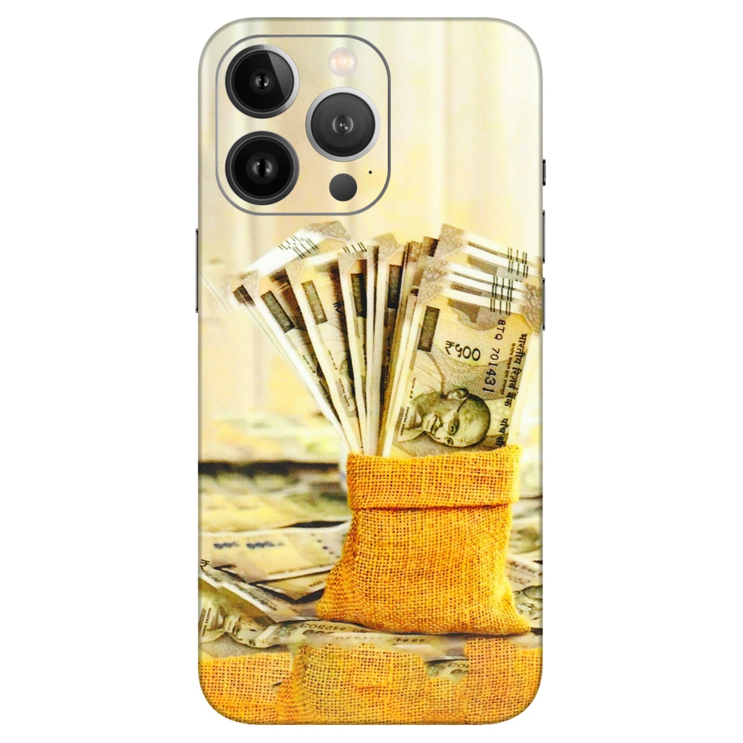 Apple iPhone Skins (All Models) - Show Me The Money - 3D Embossed Finish (L-52) iPhone 13 Pro Max
