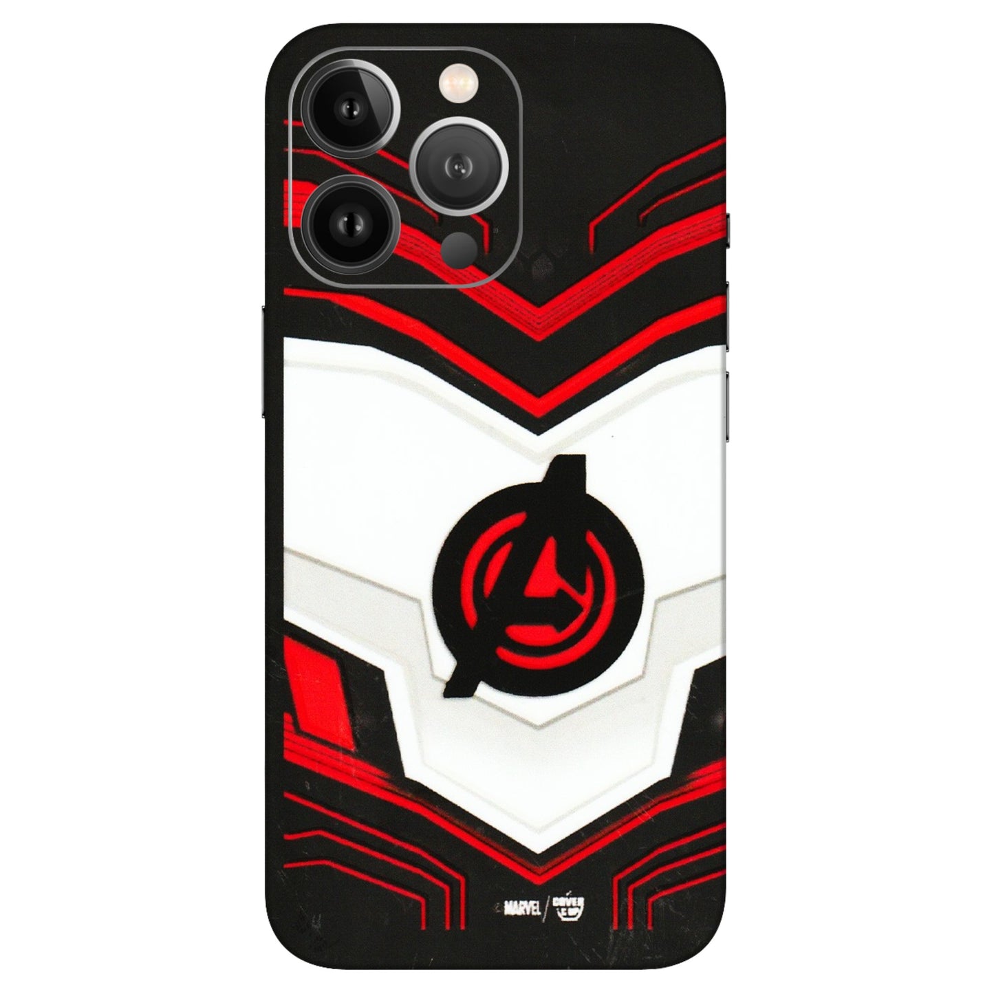 Apple iPhone Skins (All Models) - Avengers Logo - 3D Embossed Finish (L-55) iPhone 13 Pro Max