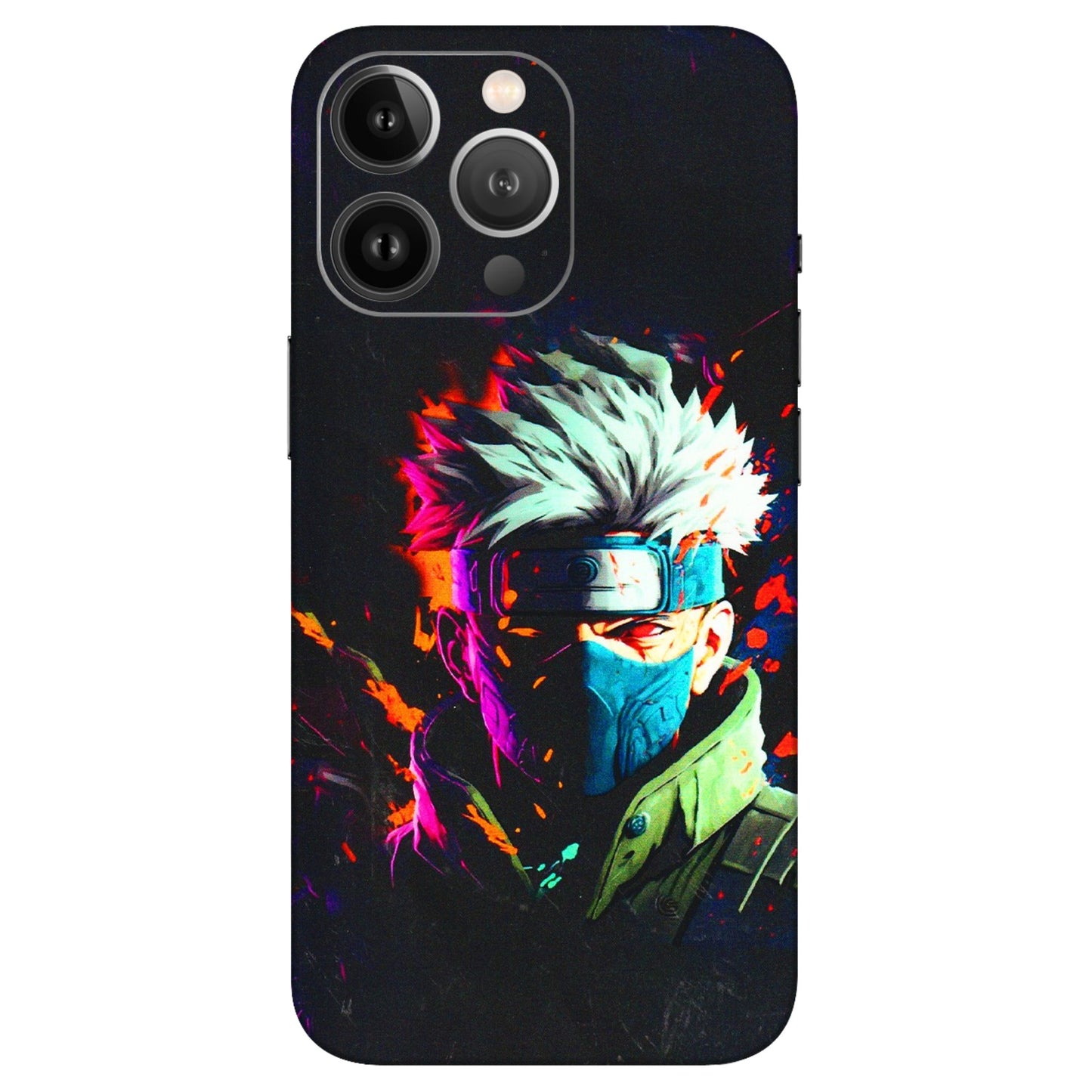Apple iPhone Skins (All Models) - Anime Cool Character - 3D Embossed Finish (L-59) iPhone 13 Pro Max