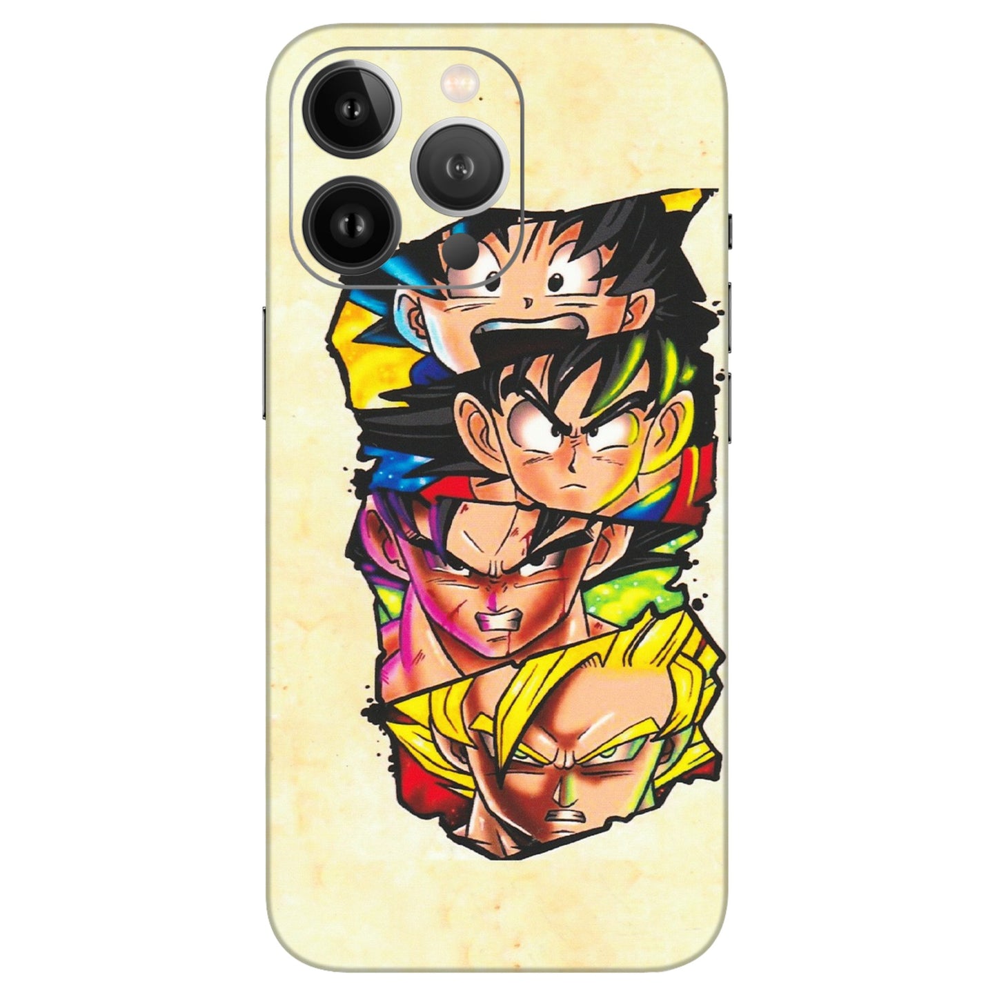 Apple iPhone Skins (All Models) - Angry Multi Anime - Matte Finish (M-113) iPhone 13 Pro Max