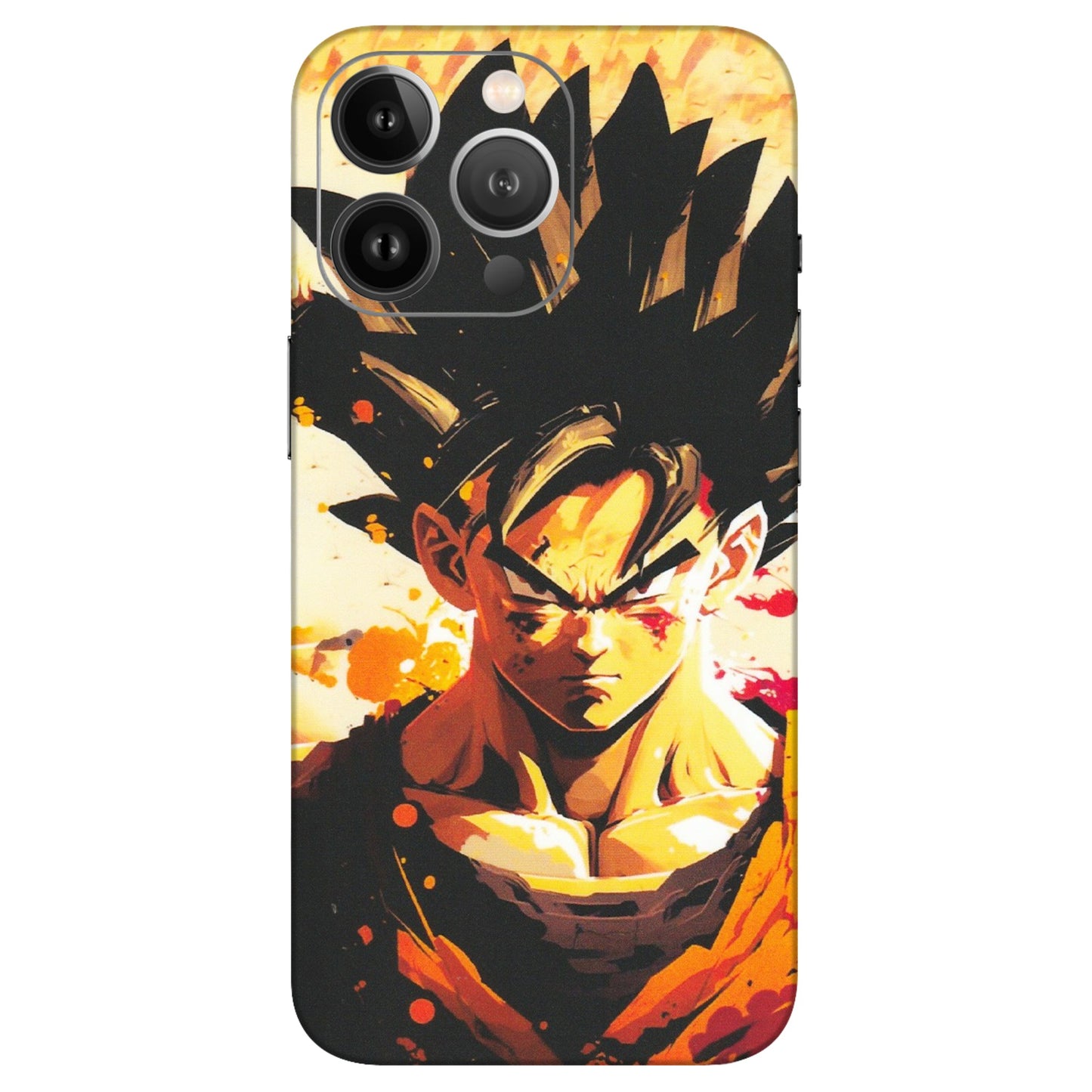 Apple iPhone Skins (All Models) - Angry Goku - Matte Finish (M-12) iPhone 13 Pro Max