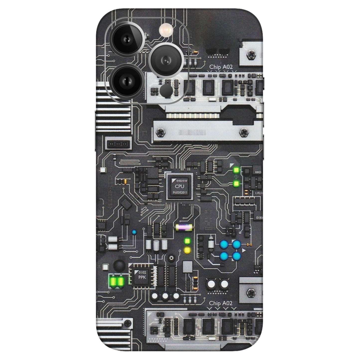 Apple iPhone Skins (All Models) - Motherboard Internals - Matte Finish (M-135) iPhone 13 Pro Max