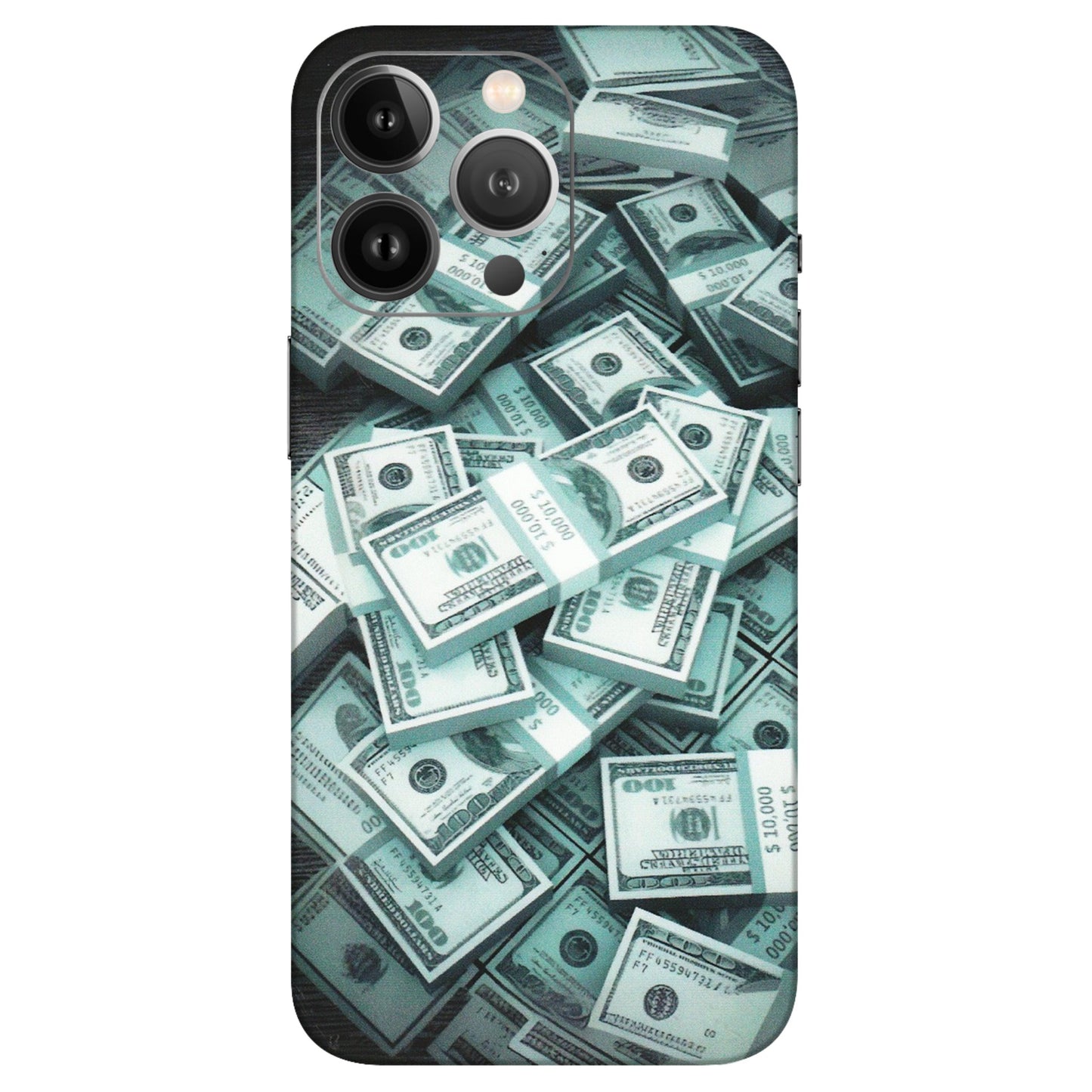 Apple iPhone Skins (All Models) - Hundred Dollar Bill - Matte Finish (M-162) iPhone 13 Pro Max