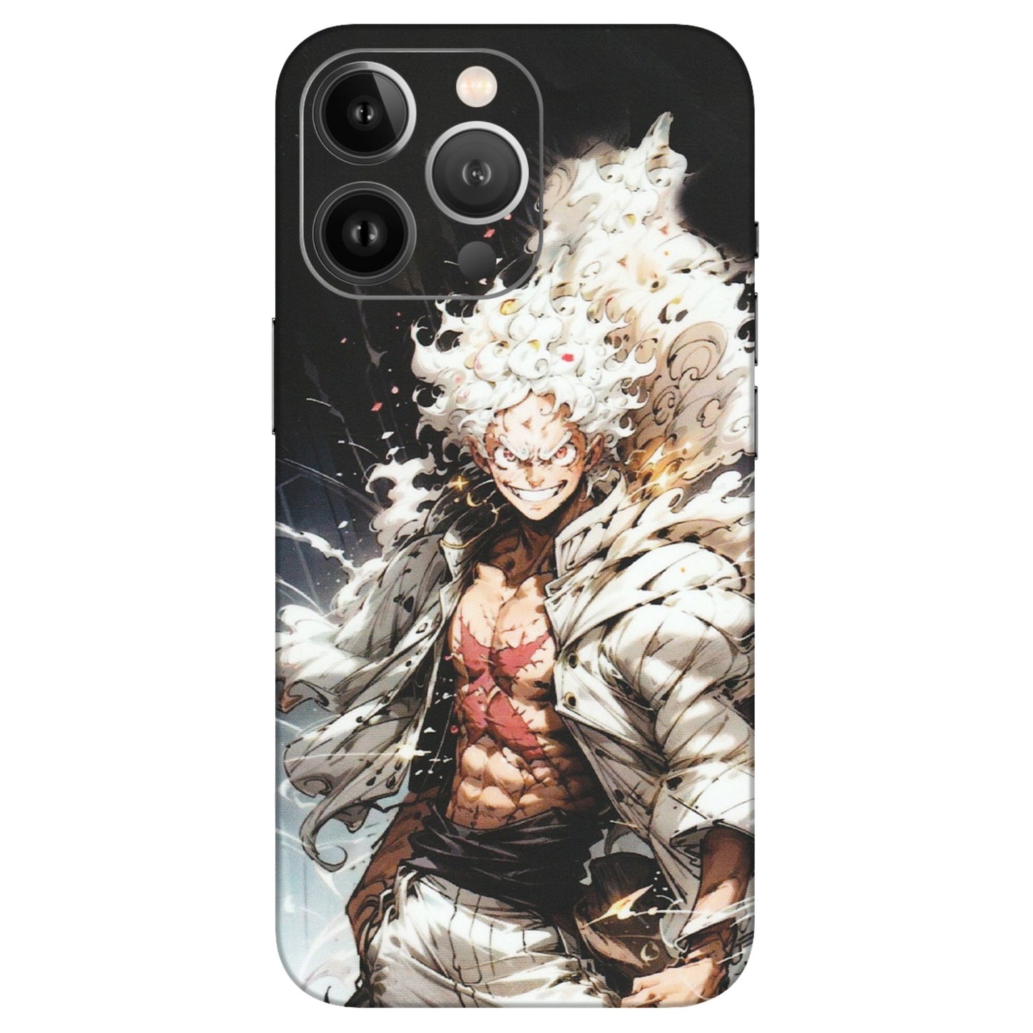 Apple iPhone Skins (All Models) - Anime Angry Classy Character - Matte Finish (M-34) iPhone 13 Pro Max
