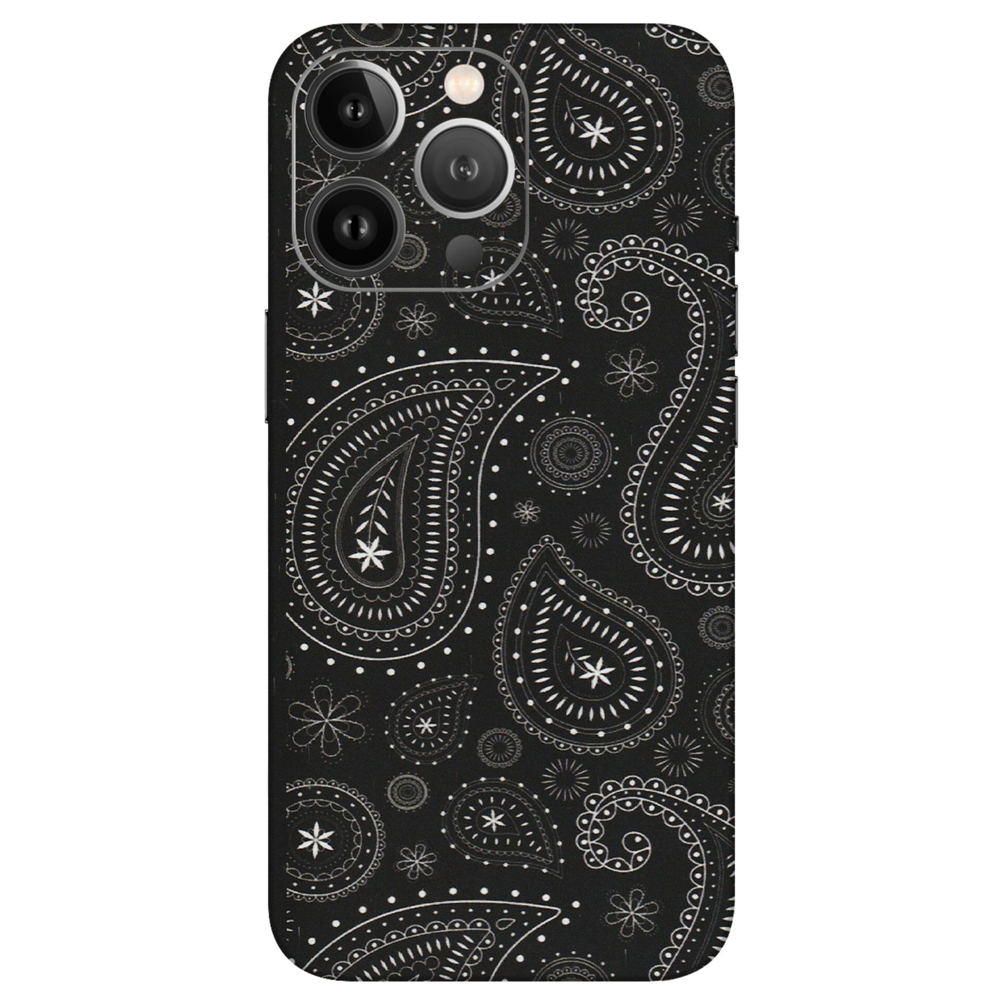 Apple iPhone Skins (All Models) - Black Sober Kerry - Matte Finish (M-37) iPhone 13 Pro Max