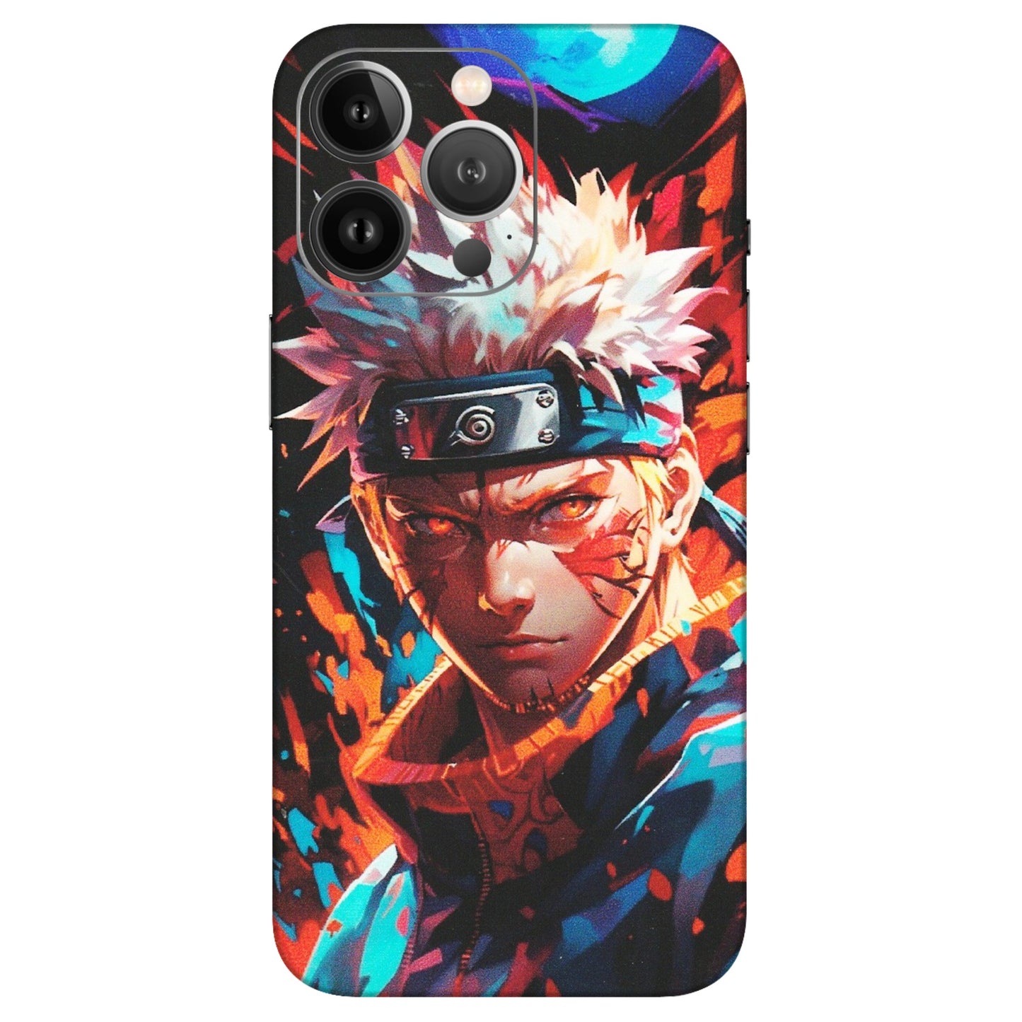 Apple iPhone Skins (All Models) - Anime Ferocious Character - Matte Finish (M-44) iPhone 13 Pro Max