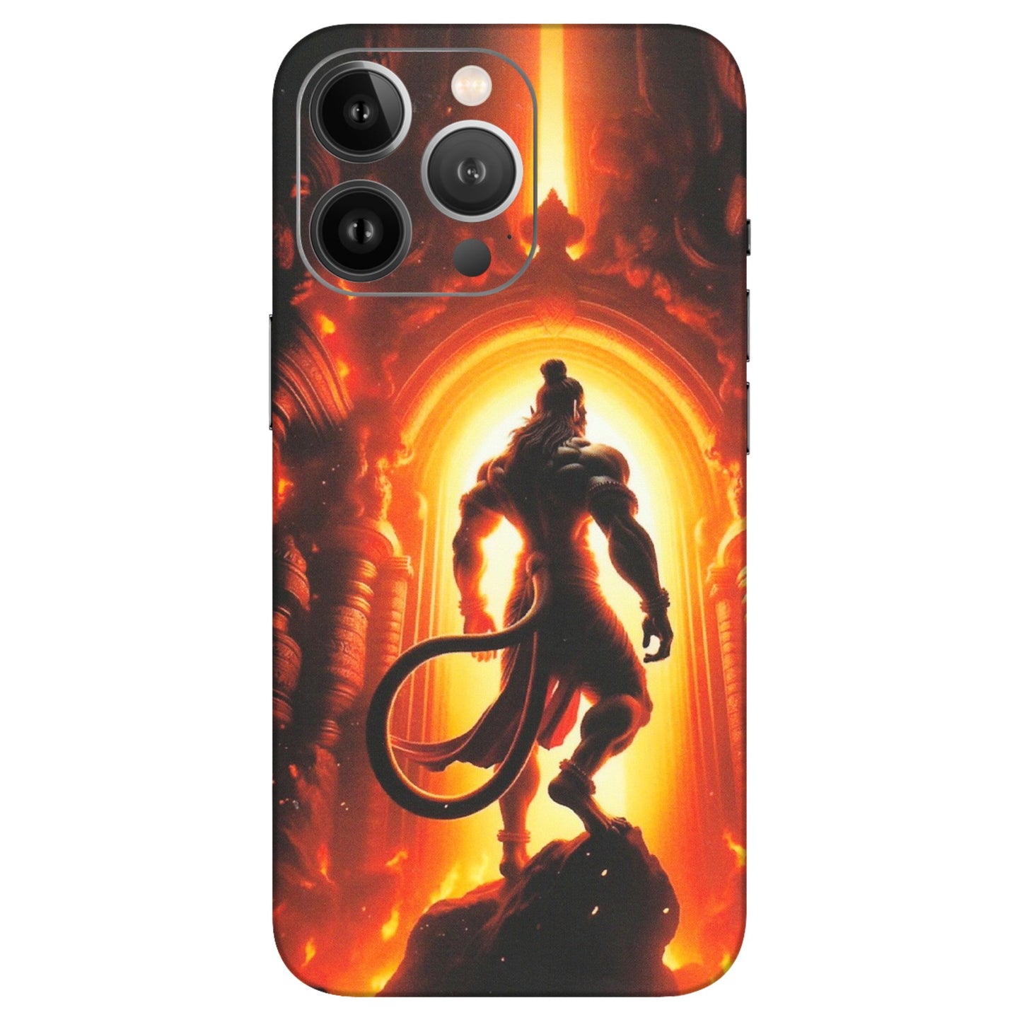 Apple iPhone Skins (All Models) - HanumanJi - Matte Finish (M-06) iPhone 13 Pro Max