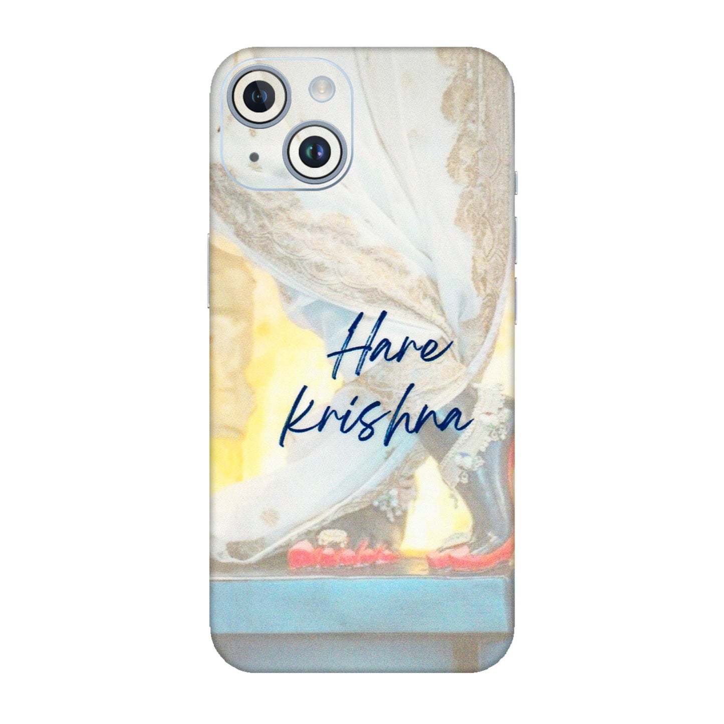 Apple iPhone Skins (All Models) - Hare Krishna - 3D Embossed Finish (L-03) iPhone 14