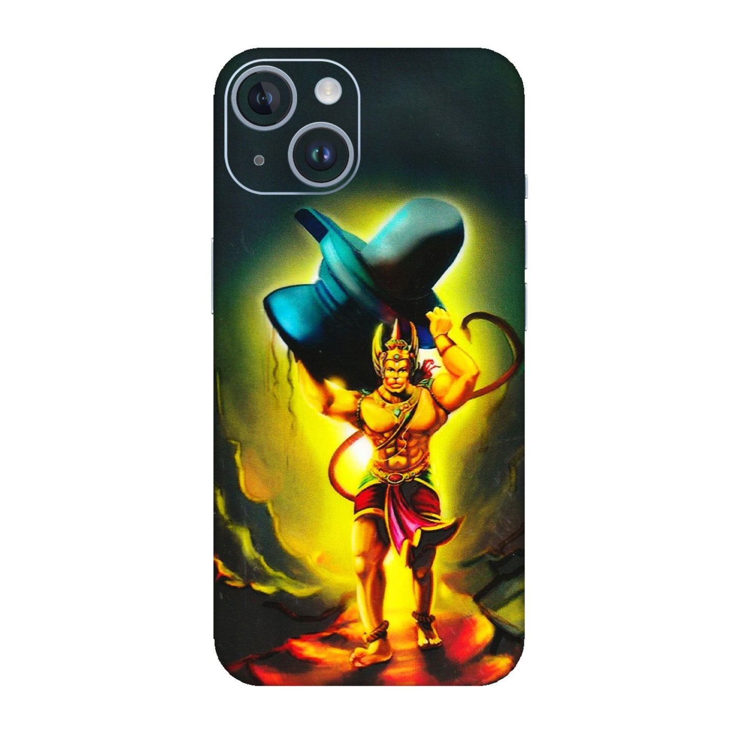 Apple iPhone Skins (All Models) - Hanuman Ji - 3D Embossed Finish (L-128) iPhone 14