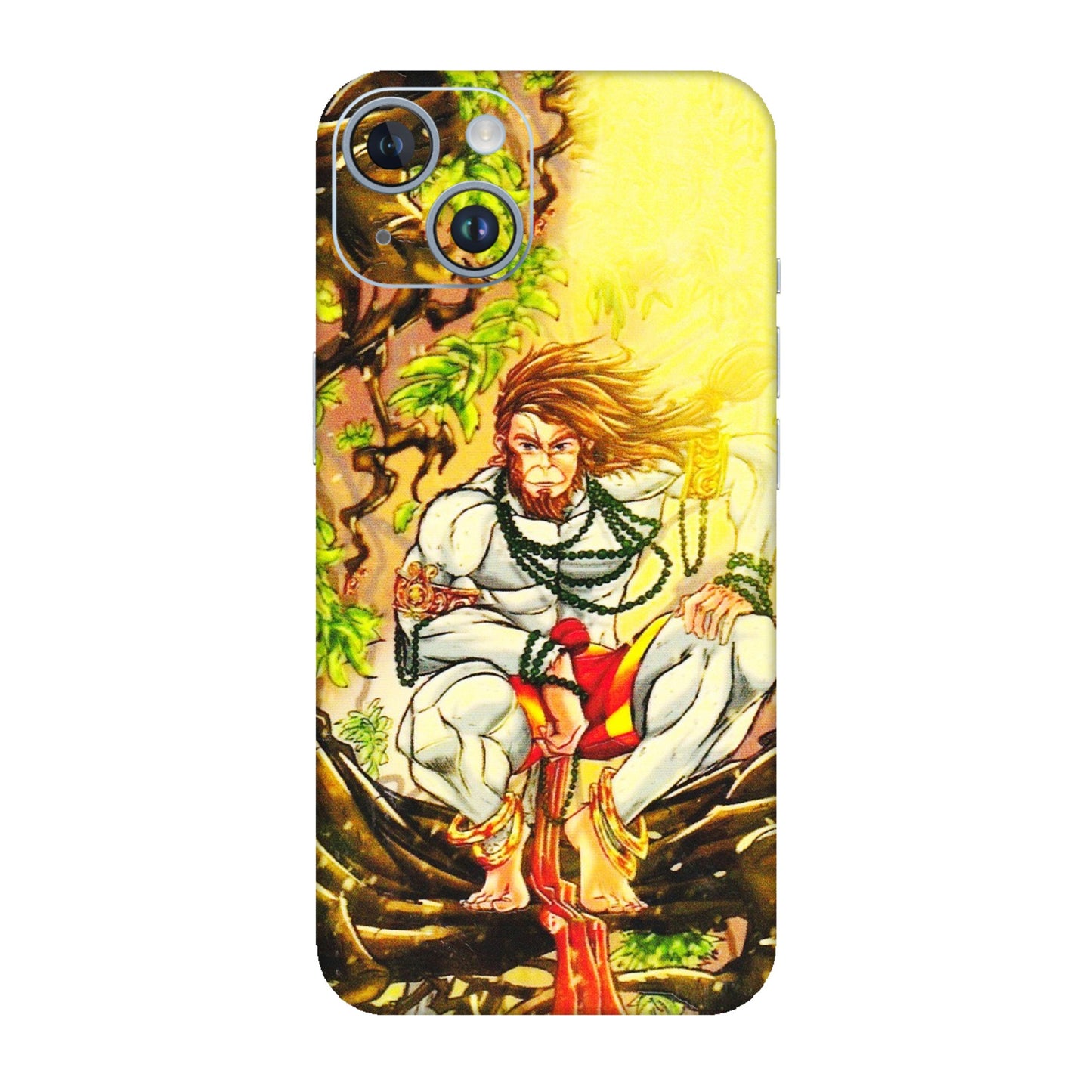 Apple iPhone Skins (All Models) - Lord Hanuman - 3D Embossed Finish (L-152) iPhone 14