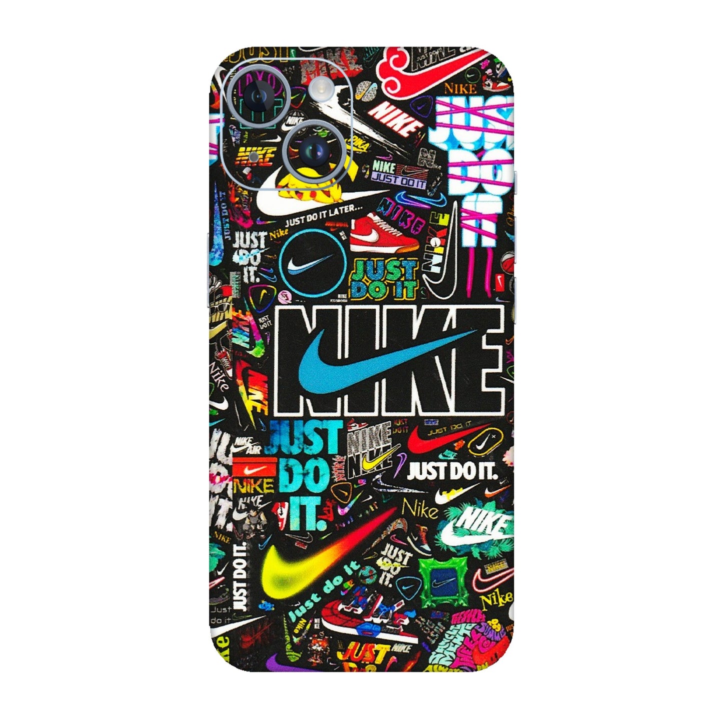Apple iPhone Skins (All Models) - Just Do It Doodles - 3D Embossed Finish (L-166) iPhone 14