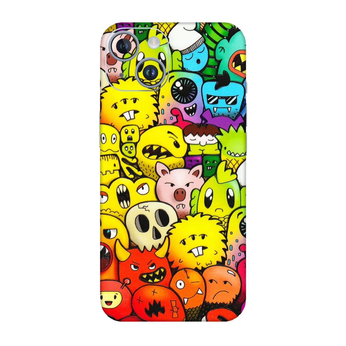 Apple iPhone Skins (All Models) - Angry Funkies - 3D Embossed Finish (L-169) iPhone 14